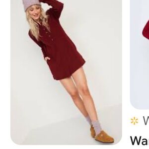 Wine Red Long Sleeve Romper Old Navy S Ribbed Lounge Button Down Up Cozy Shorts
